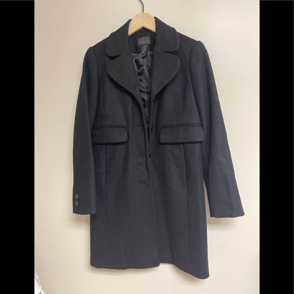 Via Wool Coat